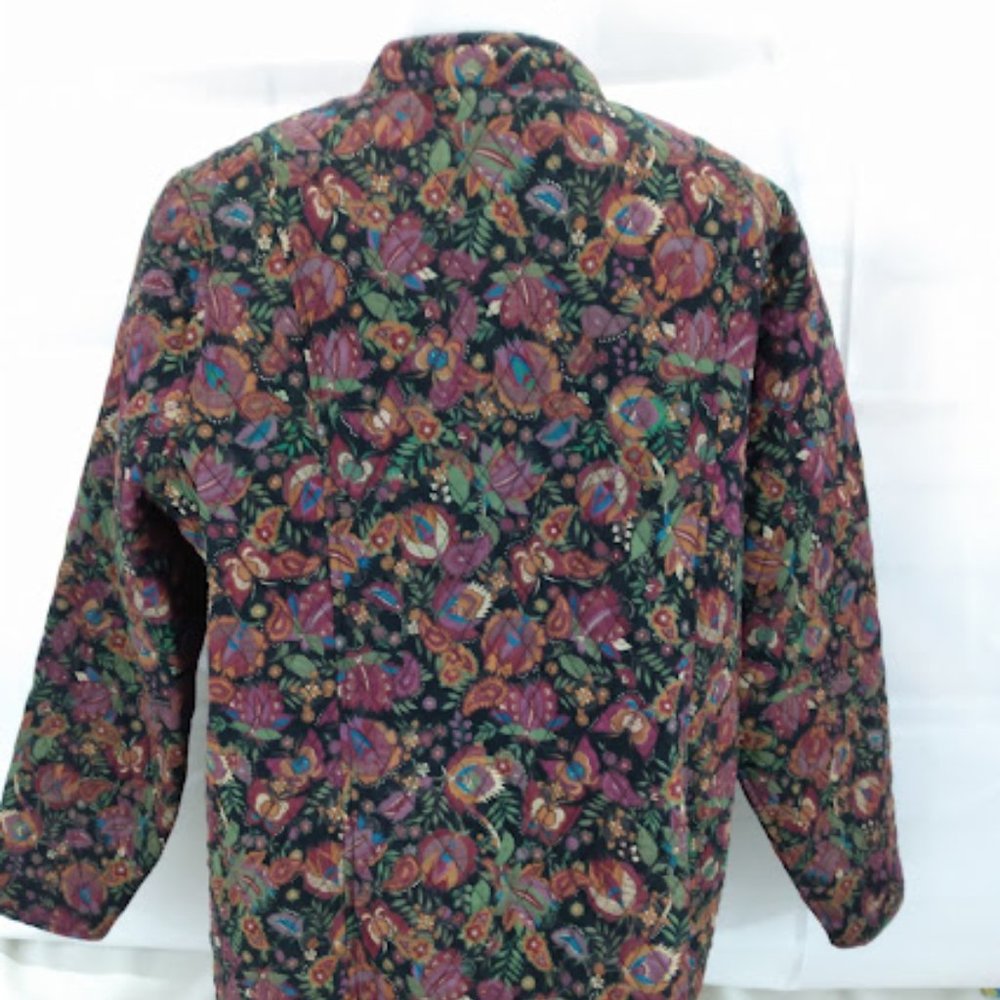 C.J. Banks by Christopher Banks: Quilted jacket button closure two front pockets - Picture 2 of 7